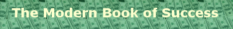 Modern Book of Success Banner